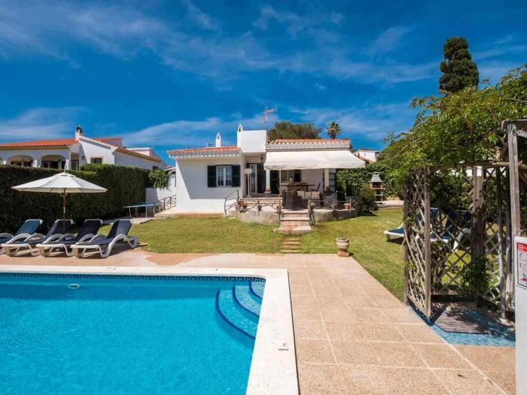 VILLA JARAMA Elegante chalet moderno cerca de la playa Binibeca Exterior foto