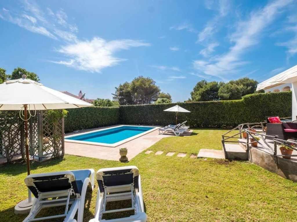 VILLA JARAMA Elegante chalet moderno cerca de la playa Binibeca Exterior foto