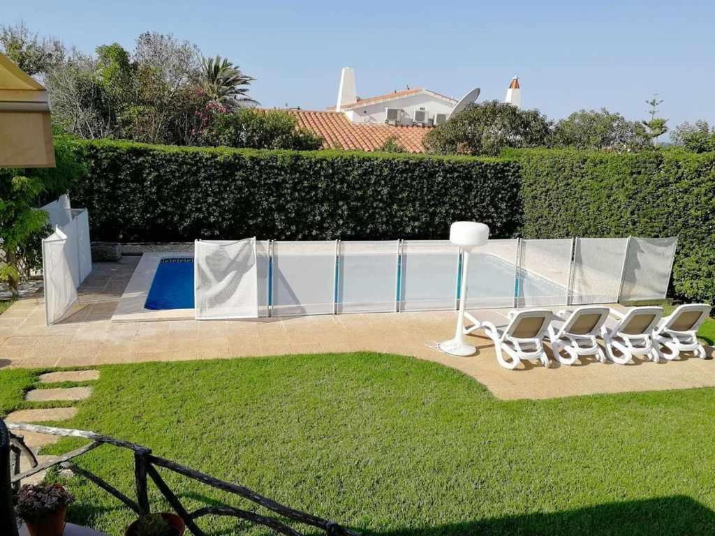 VILLA JARAMA Elegante chalet moderno cerca de la playa Binibeca Exterior foto